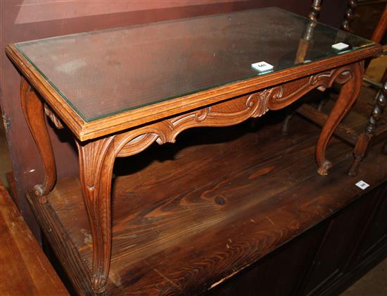 Mirror top coffee table